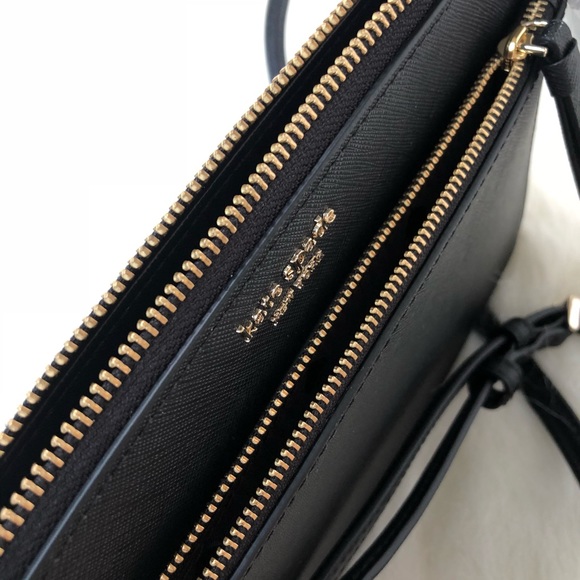 Kate Spade ♠️ NWT Black Convertible Crossbody Bag - Picture 7 of 8